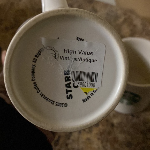 Starbucks Dining Two Starbucks Coffees Cups Poshmark